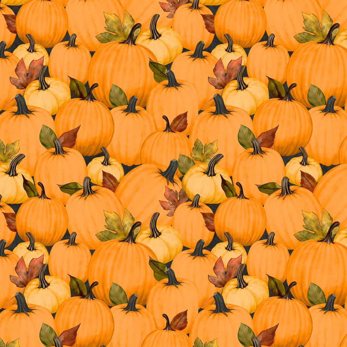 Fall Fabric Squares: Oh My Gourd, Wilmington Prints (5-inch, 42pc)
