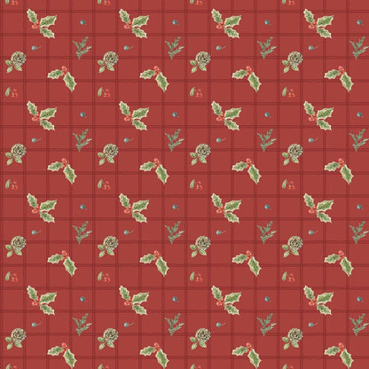 Christmas Fabric Squares, Charm Pack, Holiday Spirit, Riley Blake, 5 inches, 42 squares