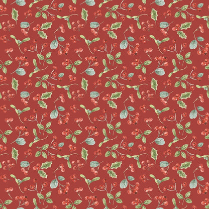 Christmas Fabric Squares, Charm Pack, Holiday Spirit, Riley Blake, 5 inches, 42 squares