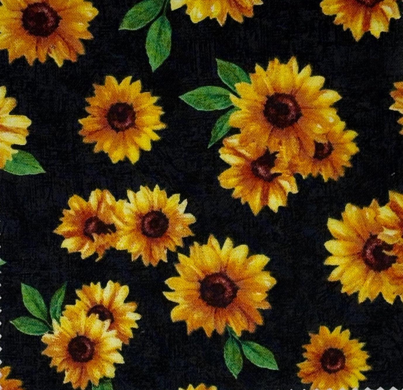 Fall Fabric Squares: Sunshine Whispers, Wilmington Prints (5-inch, 42pc)