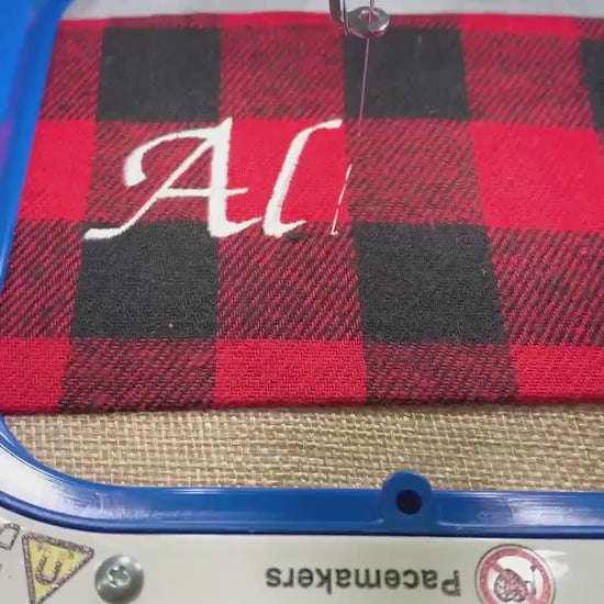 Personalized Christmas Stocking, Gnome, Santa Claus, Snowman