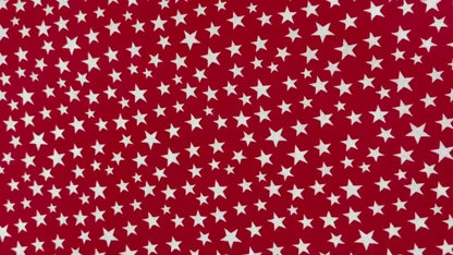 Patriotic Yardage, Stars, Americana, Red, White