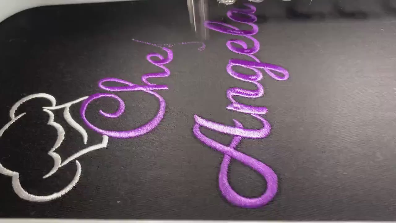 Chef Cook Apron, Black Apron, Embroidered, Personalized Gift