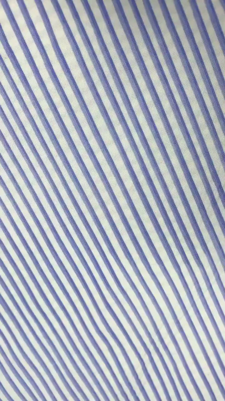 Blue White Bias Stripe, Loralie Desisgns, Baby Bias, Blue Sky, Stripe, Yardage, 692461