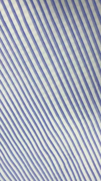 Blue White Bias Stripe, Loralie Desisgns, Baby Bias, Blue Sky, Stripe, Yardage, 692461