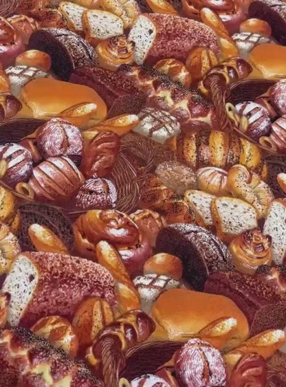 Brown Bread Yardage, Food Festival, Elizabeth's Studio
