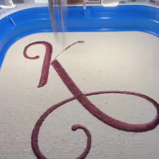 Tote Bag, Personalized, Canvas Tote, Beach Bag, Grocery Bag, Embroidered Initial