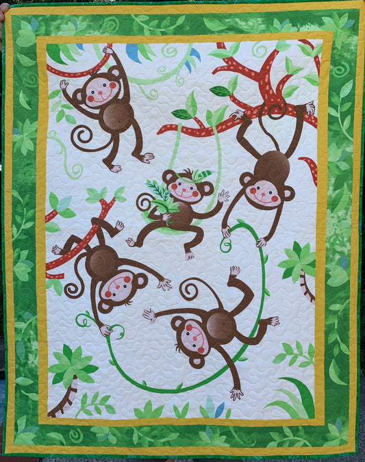 Monkey Baby Quilt