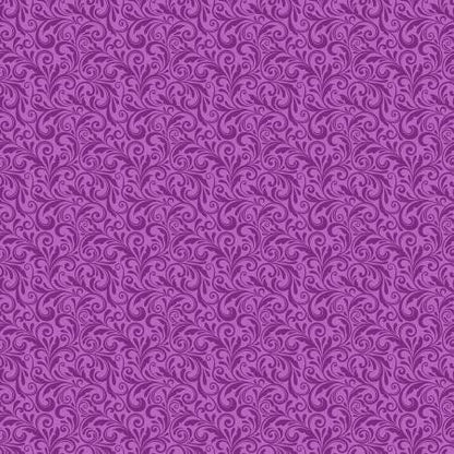 Miss Marguerite - Floral Fabric Squares, Charm Pack, Pink, Purple, Blue, Green, Benartex, 5 inch squares