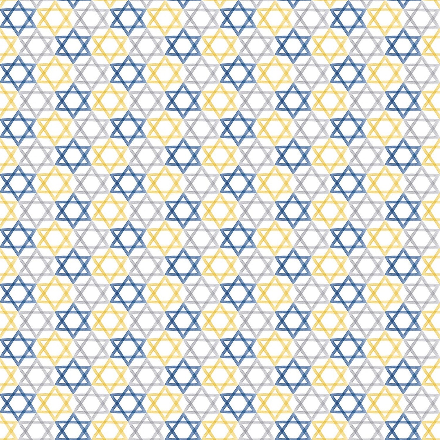 Hanukkah 5 inch Fabric Squares, Charm Pack, Hanukkah Nights, 42 Fabric Squares Total, Riley Blake