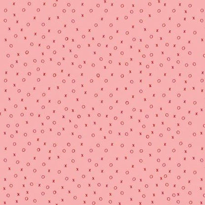 Valentines Pink Red Fabric Squares, 5 inch Stacker, Charm Pack, Valentines Day, All My Heart, Riley Blake